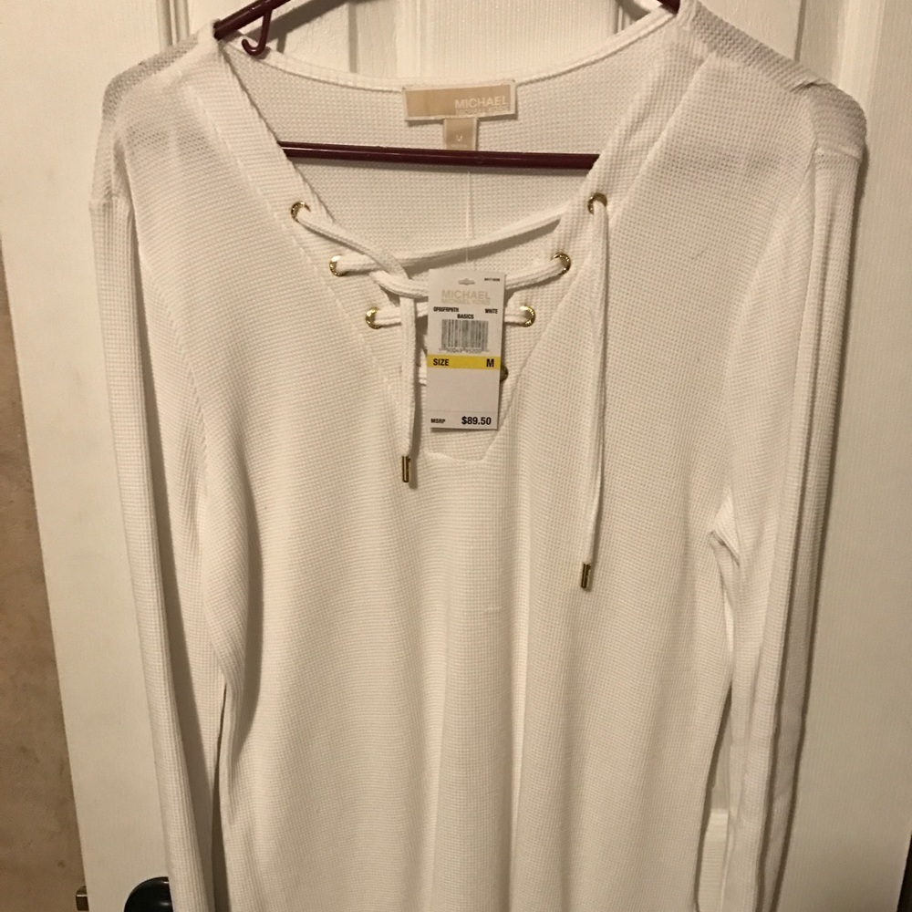 Michael Kors thermal tunic top